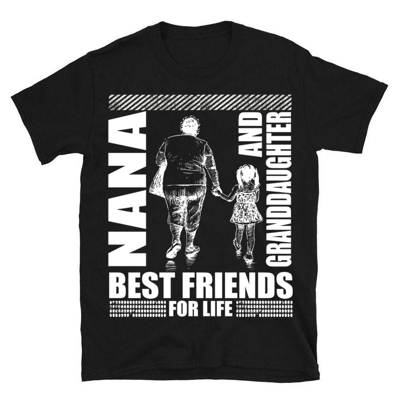 Nana And Granddaughter Best Friends Granddaughter Gifts From Nana Tshirt