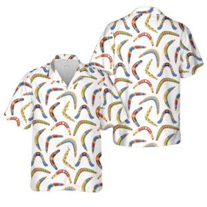 Australian Boomerang Aloha Hawaiian Shirt 1