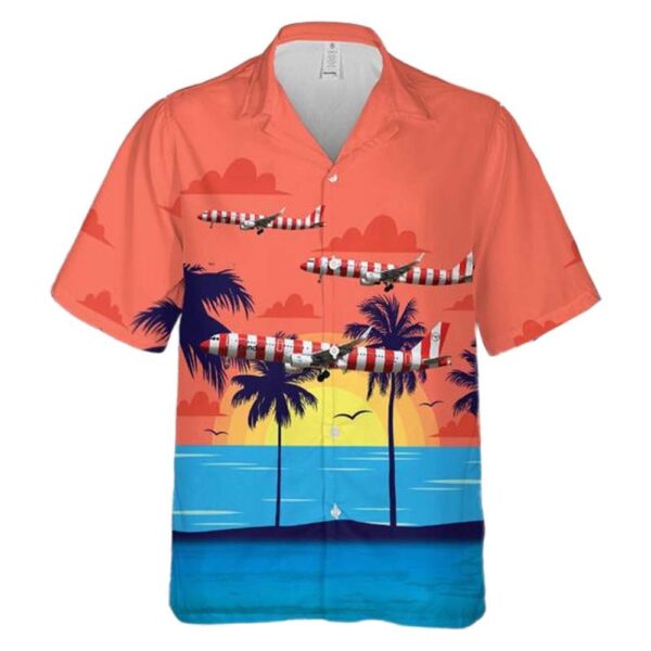 Condor Airbus A321-200 Frankfurt Hawaiian Shirt Man