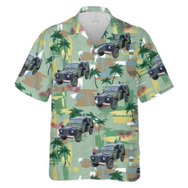 Royal Military Police Land Rover Defender Hawaiian Shirt Outfit