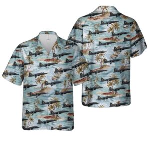 US Air Force T 38 Talon 509th Follow Us WM 442 Aloha Hawaiian Shirt 1