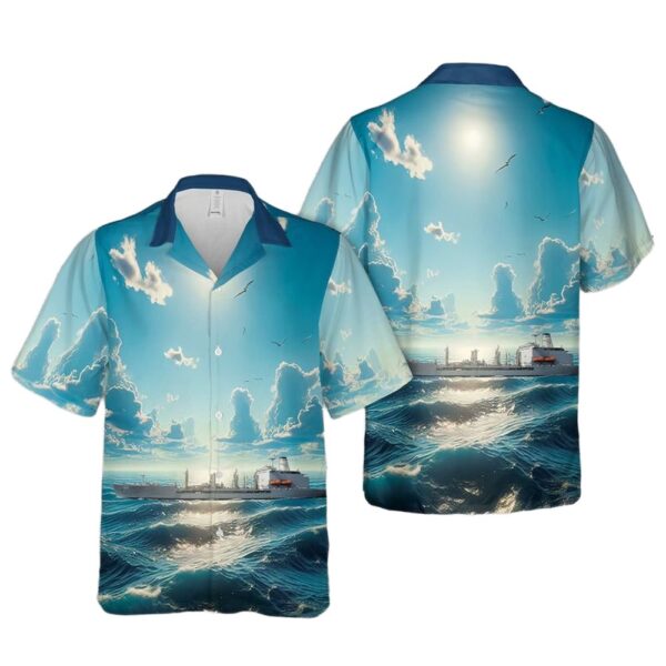 US Navy USNS Joshua Humphreys (T-AO-188) Hawaiian Shirt Cheap