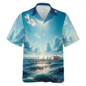 US Navy USNS Joshua Humphreys T AO 188 Hawaiian Shirt Cheap 2