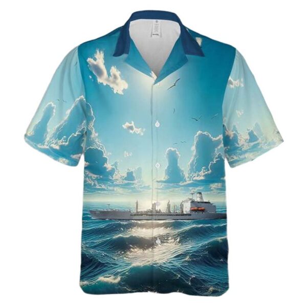 US Navy USNS Joshua Humphreys (T-AO-188) Hawaiian Shirt Cheap