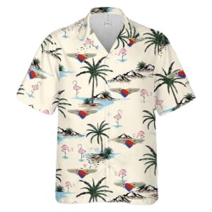 Wing SWA Southwest Airlines Hawaiian Shirt Cheap 2