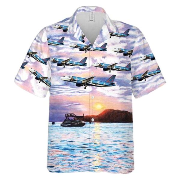 Brussels Airlines (Magritte Livery) A320-200 Hawaiian Shirt Cheap