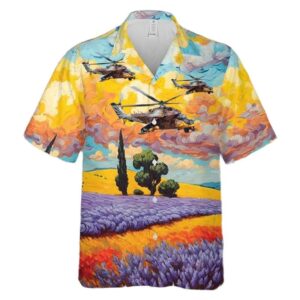 Hungary Air Force Mil Mi-24V Hawaiian Shirt For Men And Women