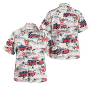 Ironwood Michigan Ironwood Public Safety Department Hawaiian Shirt Cheap