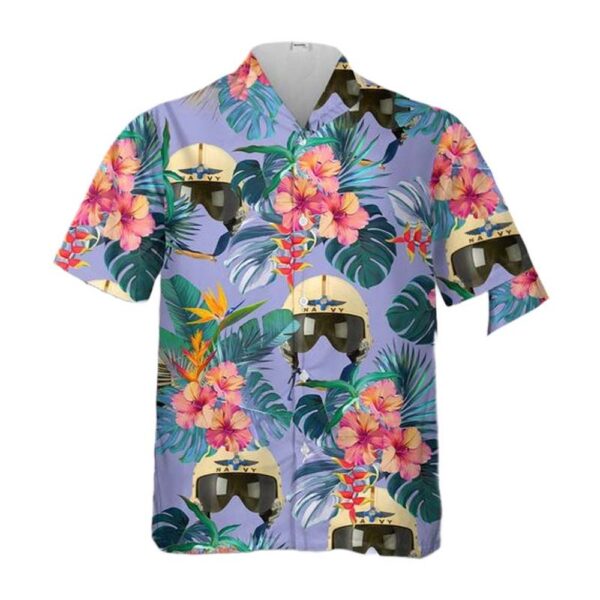 Original US Vietnam War US Navy Pilot Early APH-6 Flight Helmet Cheap Hawaiian Shirt